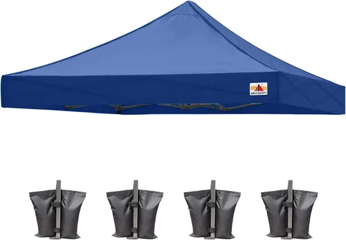 Vista 86 de ABCCANOPY Toldo de repuesto para tienda de campaña desplegable (8 x 8 pies, blanco)