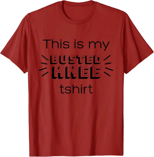 Vista 57 de Funny Broken Knee Joke - Camiseta de regalo para lesión de rodilla