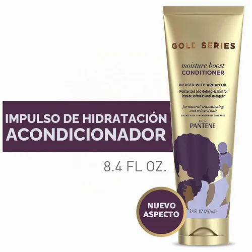 Vista 3 de Acondicionador de Pantene Pro-V Gold Series para definir los rizos