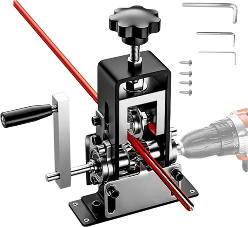 Vista 8 de Máquina Manual de Pelado de Alambre Calibre de Alambre 0.06-1 pulgadas, Máquina Peladora de Alambre de Cobre para Desguace, Herramienta Peladora