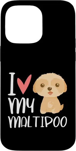 Vista 21 de iPhone 16 Maltipoo Dog Lover Hybrid Multipoo Breeder Heart Fur Parent Case