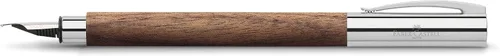 Vista 3 de Faber-Castell Ambition - Pluma estilográfica, madera de nogal, extrafina