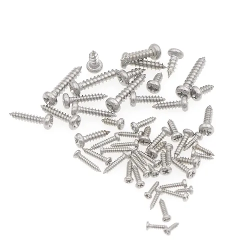 Vista 5 de Metric M1 M1.2 M1.4 M1.7 M2 - Tornillos autorroscantes de cabeza plana Phillips de acero inoxidable