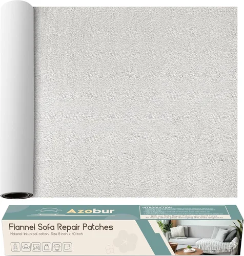 Vista 29 de Parche de reparación de terciopelo, parche de tela de franela autoadhesivo, varios colores, parche de microfibra, se puede usar para parches de Beige