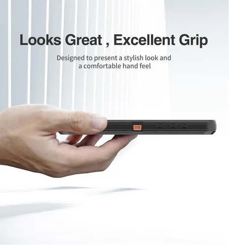 Vista 5 de Funda protectora resistente para Moto G Play 2023, con cubierta de protección de goma resistente a prueba de golpes [3 en 1] para Motorola G Play