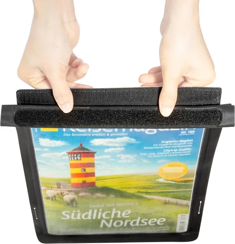 Vista 5 de Tatonka WP Dry Bag (A6 / A4) - Funda impermeable para tableta/teléfono móvil con ventana de visualización para pantallas táctiles operativas