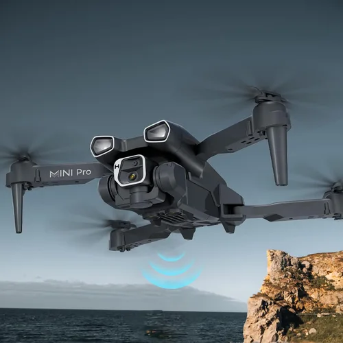 Vista 2 de Negro El nuevo H66 Drone 4K Profesional Hd Cámara Drones Largo Plegable Remoto Aviones