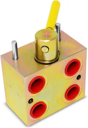 Vista 8 de Summit Hydraulics Multiplicador hidráulico manual, válvula divisor/desviadora SCV con acopladores y accesorios de Ag