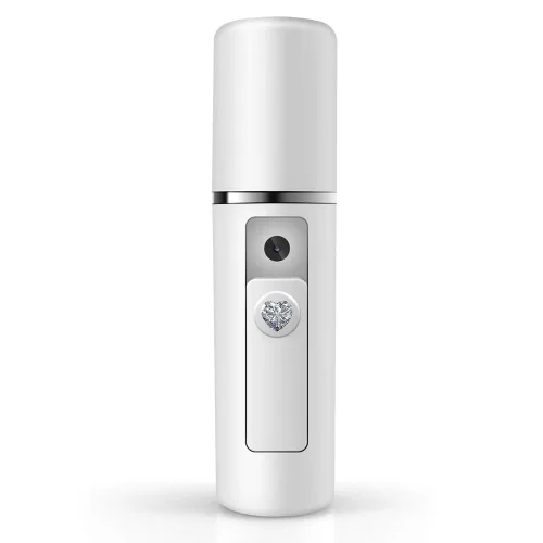 Vista 8 de Nano Facial Mister Humidificador de atomización hidratante de niebla fría vaporizador facial práctico pulverizador hidratante e hidratante para Rosa