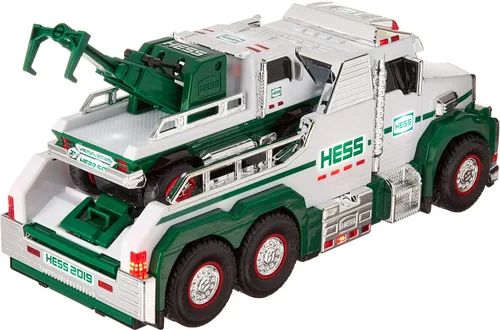 Vista 3 de Hess Juguete 2019 - Equipo de rescate de camiones de remolque