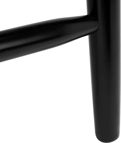 Vista 9 de Safavieh Home Collection Beaufort - Taburete negro para mostrador (24 pulgadas, juego de 2)