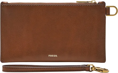 Vista 2 de Fossil Cartera pequeña de cuero para mujer con correa extraíble