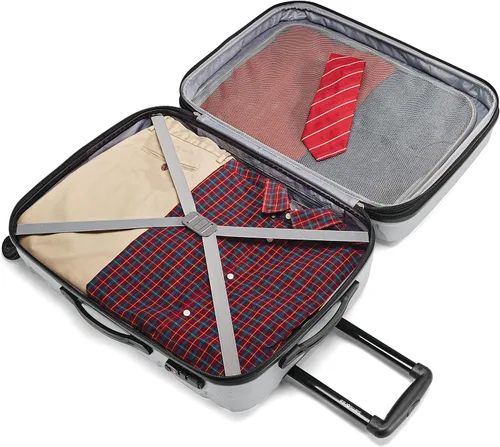 Vista 2 de Samsonite Omni PC - Maleta extensible rígida plateado