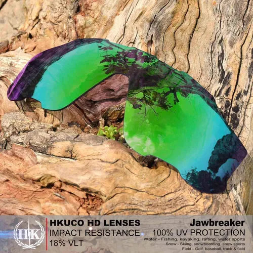 Vista 3 de HKUCO Lentes de repuesto para hombre Oakley Jawbreaker