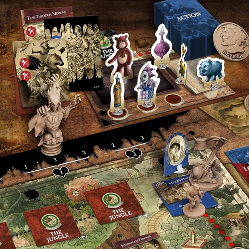 Vista 3 de The Stuff of Legend: The Board Game es un juego semi-cooperativo de aventura y traición para 3 a 6 jugadores, mayores de 14 años por 3WS