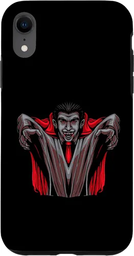 Vista 24 de iPhone 16 Halloween Monster Dracula Vampire Case