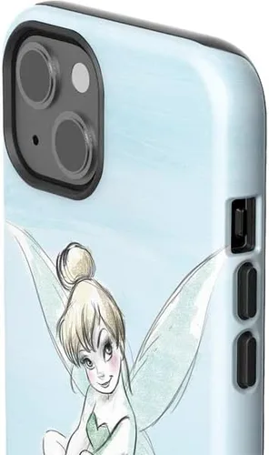 Vista 2 de Skinit Impact - Funda compatible con iPhone 14 Plus, con licencia oficial de Disney Tinker Bell Believe in Fairies