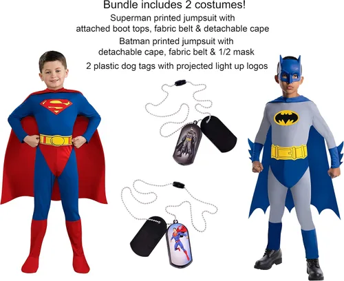 Vista 2 de DC Comics - Disfraz de superman para niño