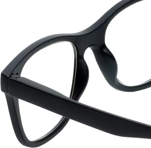 Vista 5 de Magz Chelsea - Lentes de lectura magnéticos cuadrados clásicos para hombres y mujeres, lectores de puente magnético frontal a presión Lentes