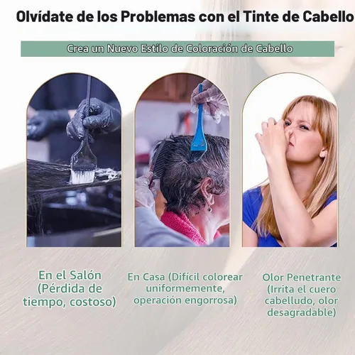 Vista 3 de Vedora Champú instantáneo para cabello negro, semipermanente (D e X e) champú negro para cabello natural, dura 30 días, fórmula de acción rápida