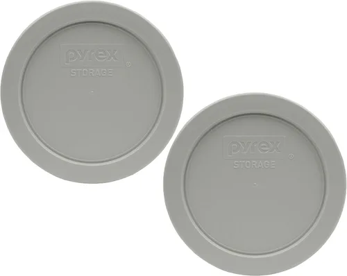 Vista 6 de Pyrex Tapa de repuesto para almacenamiento de alimentos gris azabache de 7200 unidades, 2 tazas, fabricada en Estados Unidos