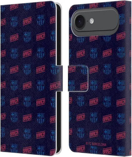 Vista 73 de Head Case Designs Funda de piel con licencia oficial del FC Barcelona con logotipo y patrón de Forca Barca, compatible con Apple iPhone 11