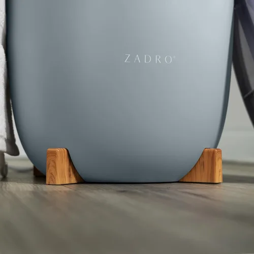 Vista 5 de Zadro - Calentador grande de toallas con temporizador, calentador de toallas eléctrico para baño, con apagado automático, calentador de toallas