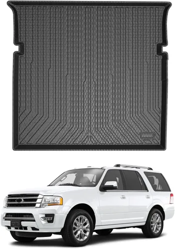 Vista 25 de Mixsuper Forro de carga para Rivian R1S 2022-2024 2025, alfombrilla para maletero para todo tipo de clima, para accesorios R1S, alfombrilla