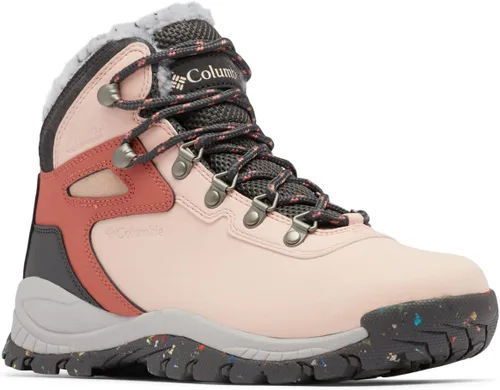 Vista 10 de Columbia Zapatos de senderismo Newton Ridge Plus Omni Heat para mujer Negro/zafiro oscuro