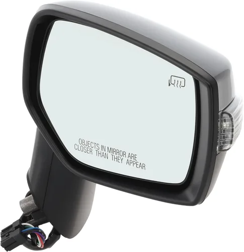 Vista 27 de Kool Vue - Espejo calefactable eléctrico para Subaru Forester 2019-2020 con luz de señal, luz de punto ciego y memoria cromada