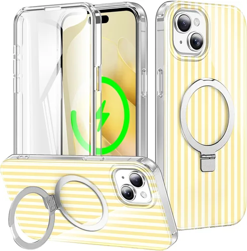 Vista 62 de Funda para iPhone 16 con protector de pantalla-Lotus A25
