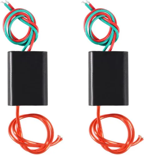 Vista 7 de 2 piezas Generador de alto voltaje DC 6-12V a 1000kV, módulo de potencia de impulso de arco, transformador de alto voltaje