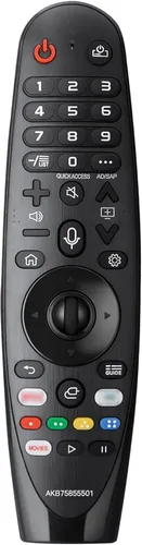 Vista 8 de Mando a distancia de repuesto universal para televisor Hisense, compatible con todos los televisores inteligentes Hisense 4K UHD Android, sin