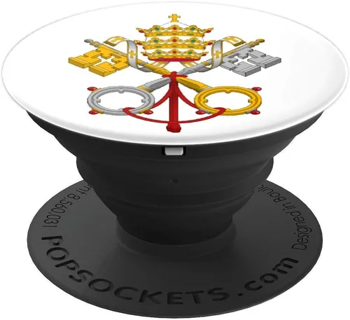Vista 4 de Papal Regalia and Insignia PopSockets - Soporte para teléfonos y tabletas, Negro