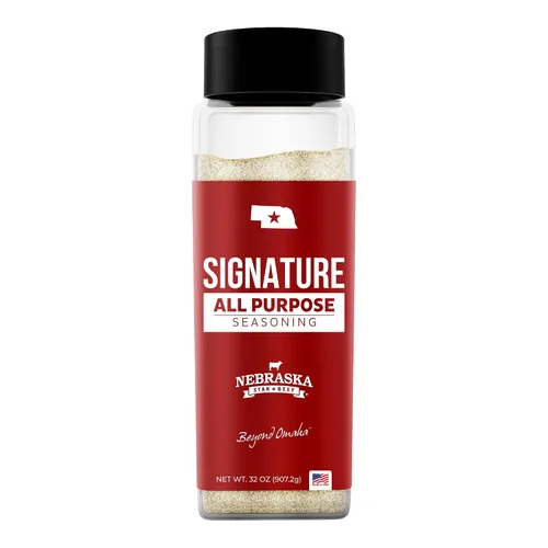 Vista 8 de Nebraska Star Beef Condimento de sal y pimienta, 5 onzas, perfecto para platos de carne y carne de res
