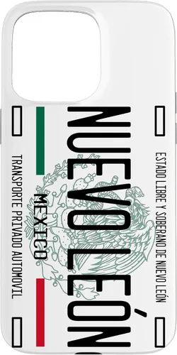 Vista 31 de Neoleonés Nuevo Leon License Plate Phone Case for iPhone 17
