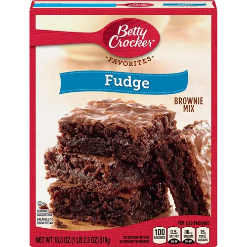 Vista 20 de Mezcla para Brownies Betty Crocker Delights Supreme con Trozos de Chocolate, 18 oz.