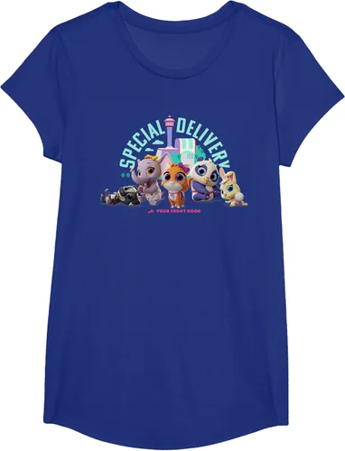 Vista 28 de Disney Camiseta de entrega especial Junior T.O.T.S, Negro, S