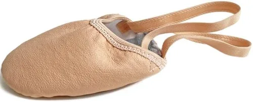 Vista 2 de DANCEYOU Pirouette Lyrical Leather Half Sole Ballet Jazz Contemporáneo Práctica Turning Dance Zapatos Niñas Mujeres Niño Hombres