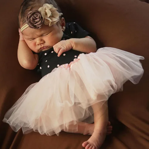 Vista 2 de Baby 5-Layer Ballerina Tulle Tutu (0-3 mo.)