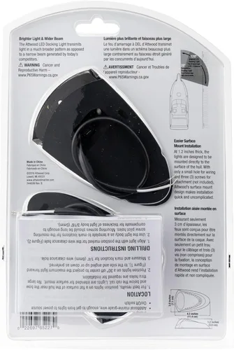 Vista 4 de attwood 6522SS7 - Luces de acoplamiento LED universales para barcos marinos, talla única