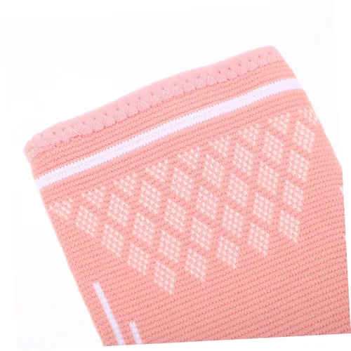 Vista 4 de 1 par de muñequeras de voleibol deportivas elásticas para mujer, manga acolchada para el codo para mujer, mangas de compresión cómodas