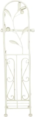 Vista 8 de Soporte Deco 79 de metal para papel higiénico, color blanco Crema