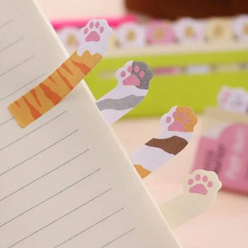 Vista 4 de Calcomanías con forma de animales lindos, 6 unidades, juego de calcomanías de animales polares, autoadhesivas, marcadores para oficina, escuela