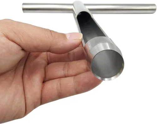 Vista 6 de X·CELLENT Sonda de muestra de suelo de 12 pulgadas con bolsas de muestreo reutilizables, kit de prueba de mango estilo T de acero inoxidable