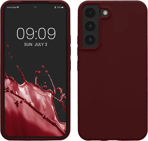 Vista 80 de kwmobile Funda compatible con Samsung Galaxy S9 - Funda de silicona TPU con acabado suave - Blue Reef