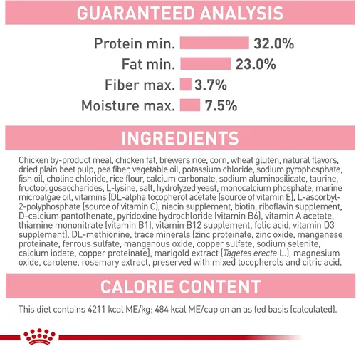 Vista 7 de Royal Canin Feline Health Nutrition Mother & Babycat Queen - Alimento seco para gatos, bolsa de 3 libras