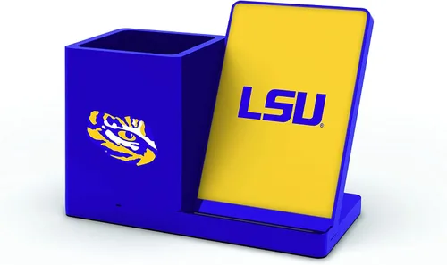 Vista 32 de SOAR NCAA - Soporte de carga inalámbrico unisex para teléfono celular y organizador de escritorio