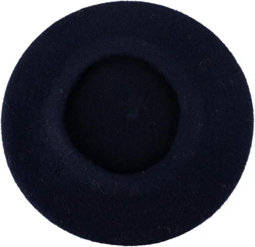 Vista 84 de Hat To Socks Boina francesa de mezcla de lana para hombre y mujer en colores lisos