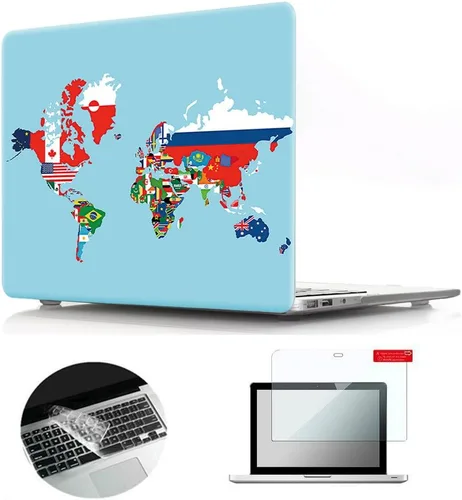 Vista 12 de Se7enline Funda rígida compatible con MacBook Pro de 13 pulgadas para Mac Pro de 13 pulgadas con/sin Touch Bar A1706/A1708/A1989/A2159 2016-2023